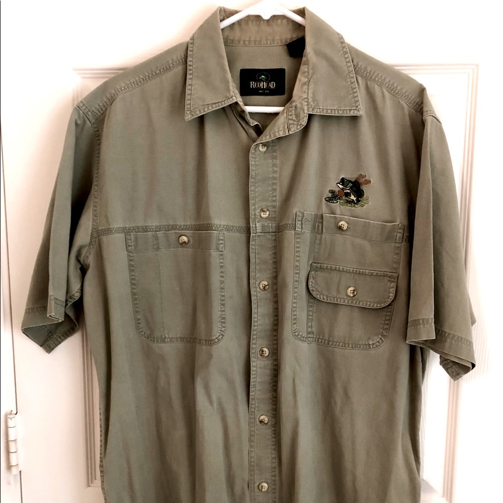 Red Head Bass short Sleeve Shirt